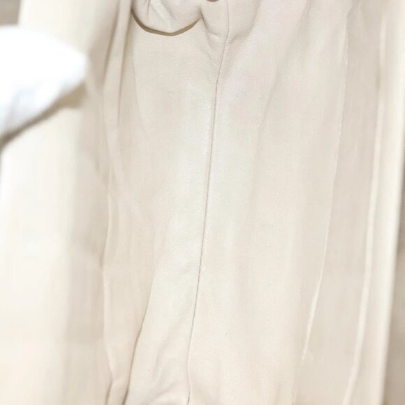 CHANEL Choco Bar Hand Bag Lamb Skin Black CC Auth 136265 - Picture 10 of 16